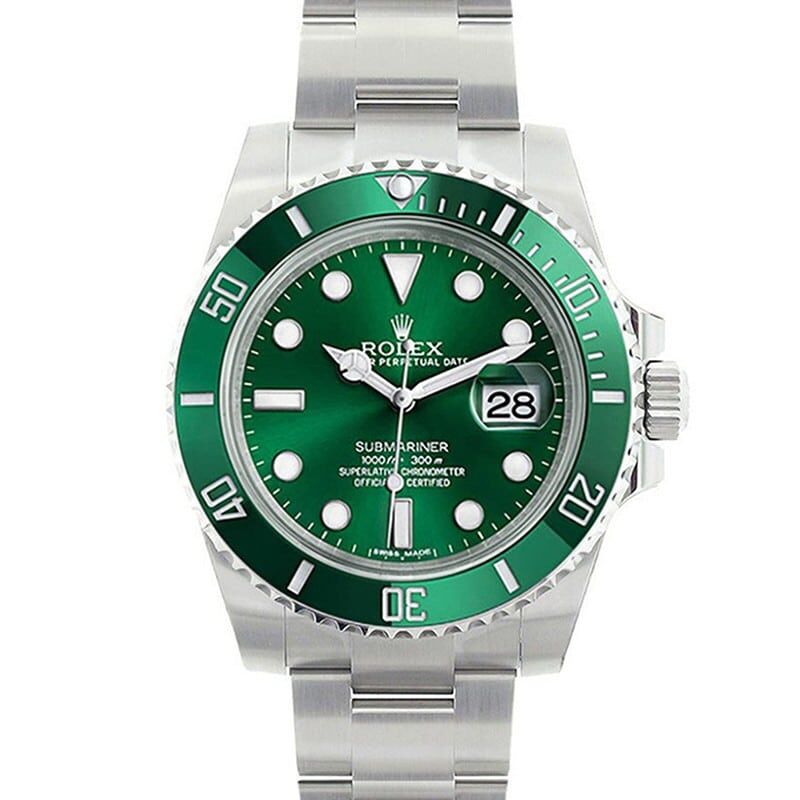 Rolex Submariner “Hulk” Model 116610LV from 2015
