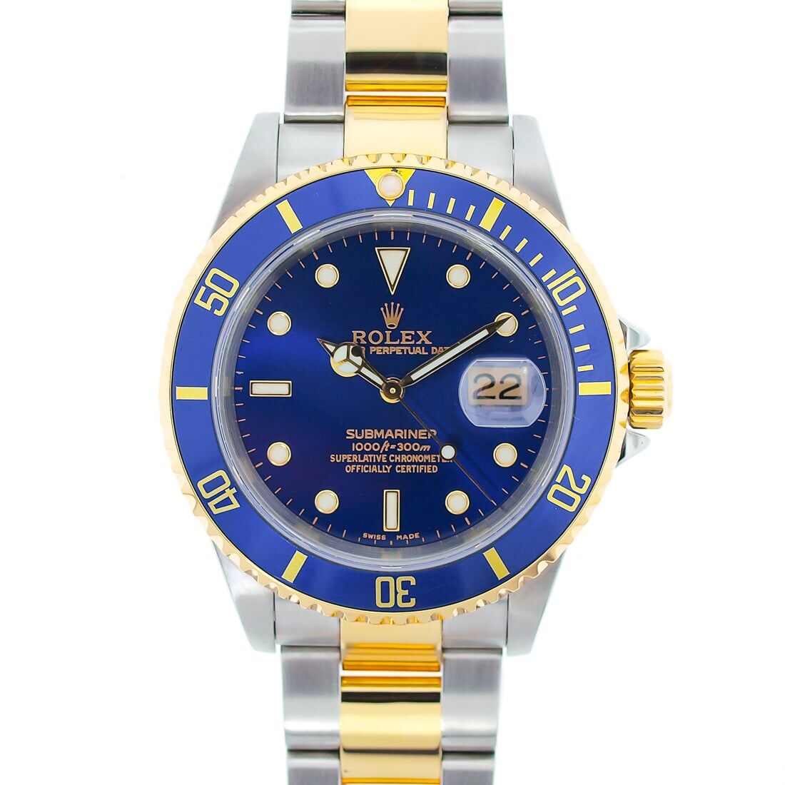 Rolex Submariner Date Early 2000 Model 16613