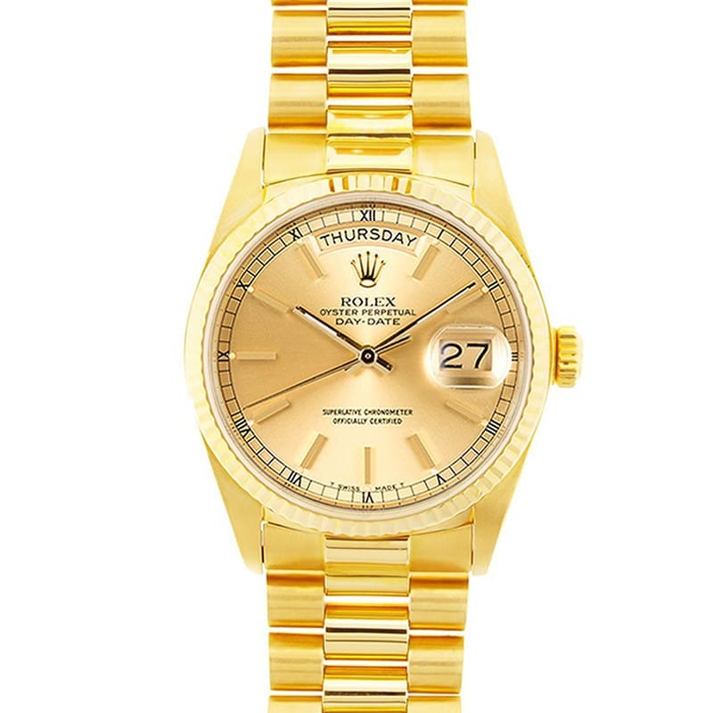 Rolex Day-Date President 80'S Model 18038