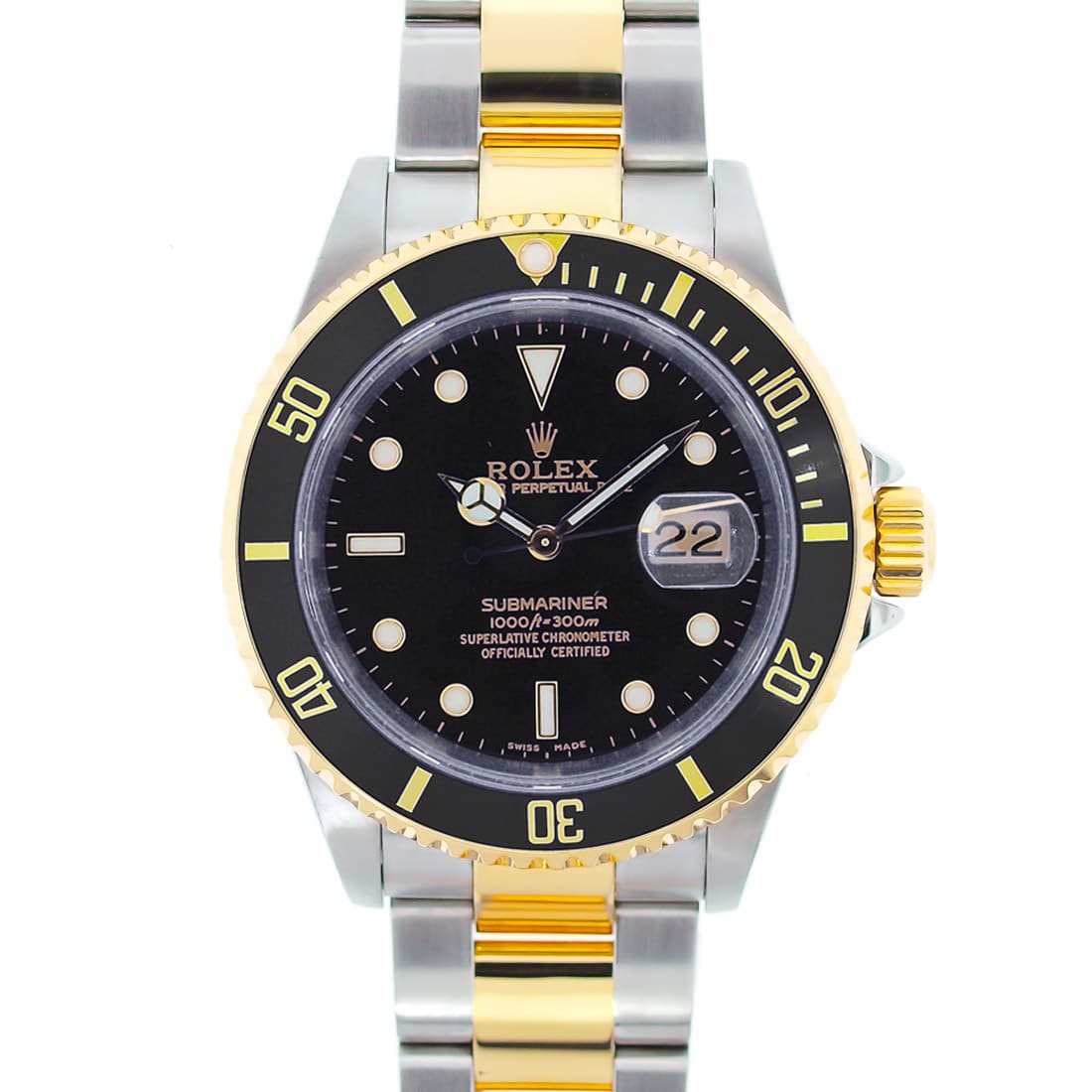 Rolex Submariner Date Early 2000 Model 16613