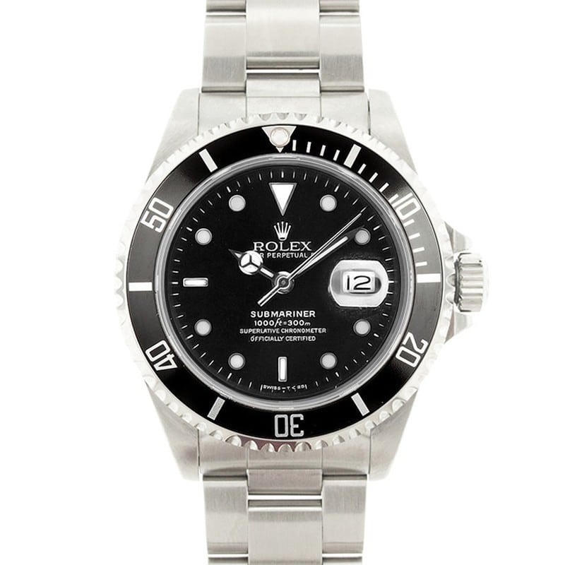 Rolex Submariner Date 1990’S Model 16610