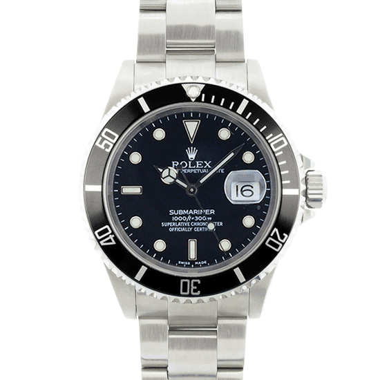 Rolex Submariner Date Rehaut Bezel Model 16610
